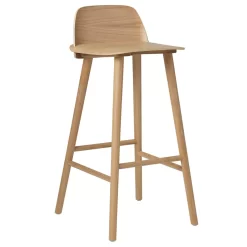 Muuto Nerd Barkruk 75 Eiken