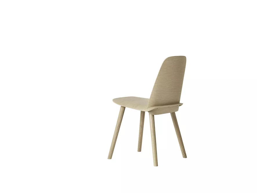 Muuto Nerd Stoel Grijs 4 Muuto Nerd Stoel Grijs - Afbeelding 2