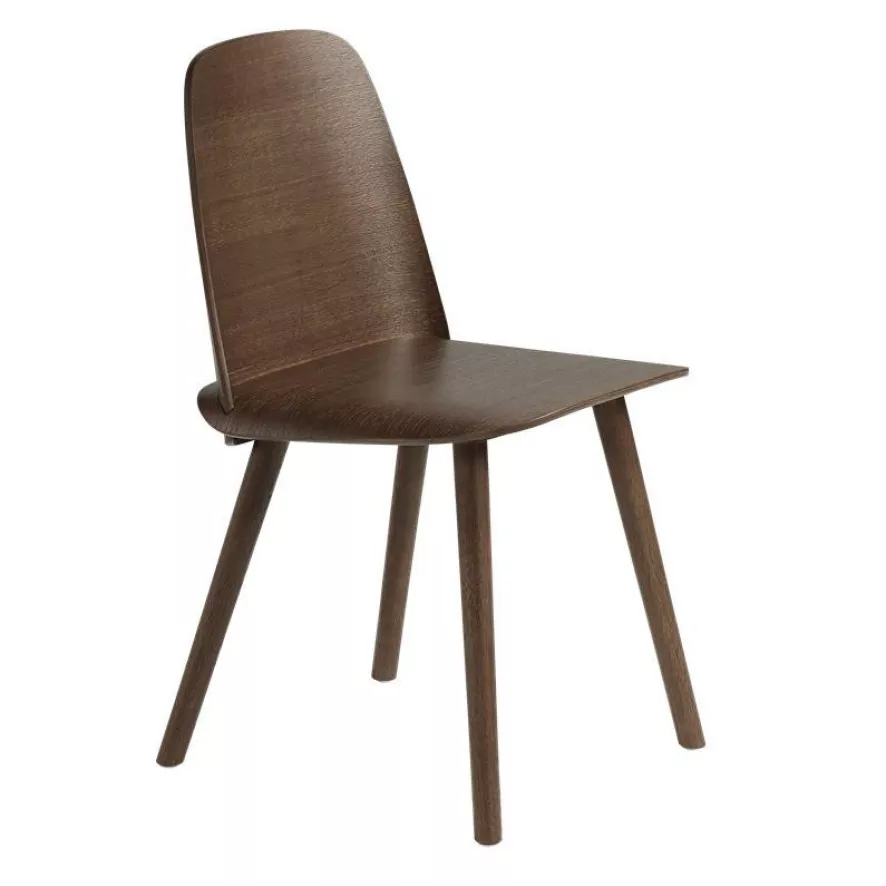 Muuto Nerd Stoel Stained Dark Brown 3 Muuto Nerd Stoel Stained Dark Brown