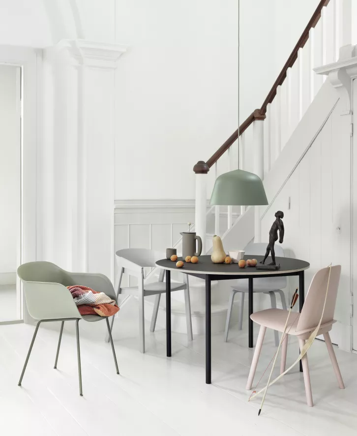 Muuto Fiber Side Wood Stoel Dusty Green 18 Muuto Fiber Side Wood Stoel Dusty Green - Afbeelding 16