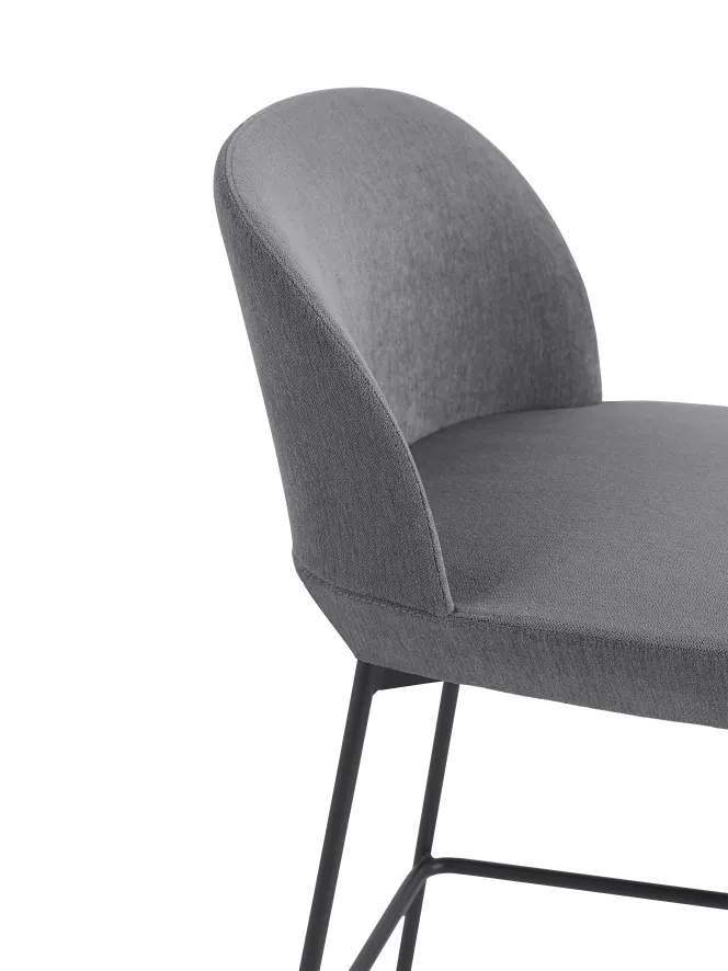 Muuto Oslo Barkruk 75cm Still 161/Anthracite Black 10 Muuto Oslo Barkruk 75cm Still 161/Anthracite Black - Afbeelding 8