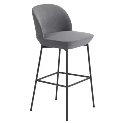 Muuto Oslo Barkruk 75cm Still 161/Anthracite Black
