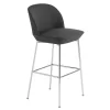 Muuto Oslo Barkruk 75cm Twill Weave 990/Chrome