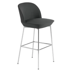 Muuto Oslo Barkruk 75cm Twill Weave 990/Chrome