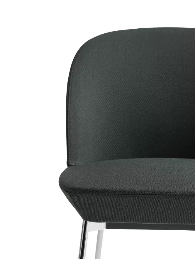 Muuto Oslo Side Stoel Chrome Twill Weave 530 10 Muuto Oslo Side Stoel Chrome Twill Weave 530 - Afbeelding 8