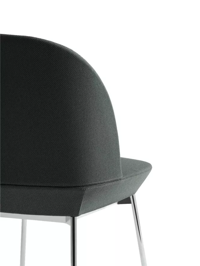 Muuto Oslo Side Stoel Chrome Twill Weave 990 8 Muuto Oslo Side Stoel Chrome Twill Weave 990 - Afbeelding 6