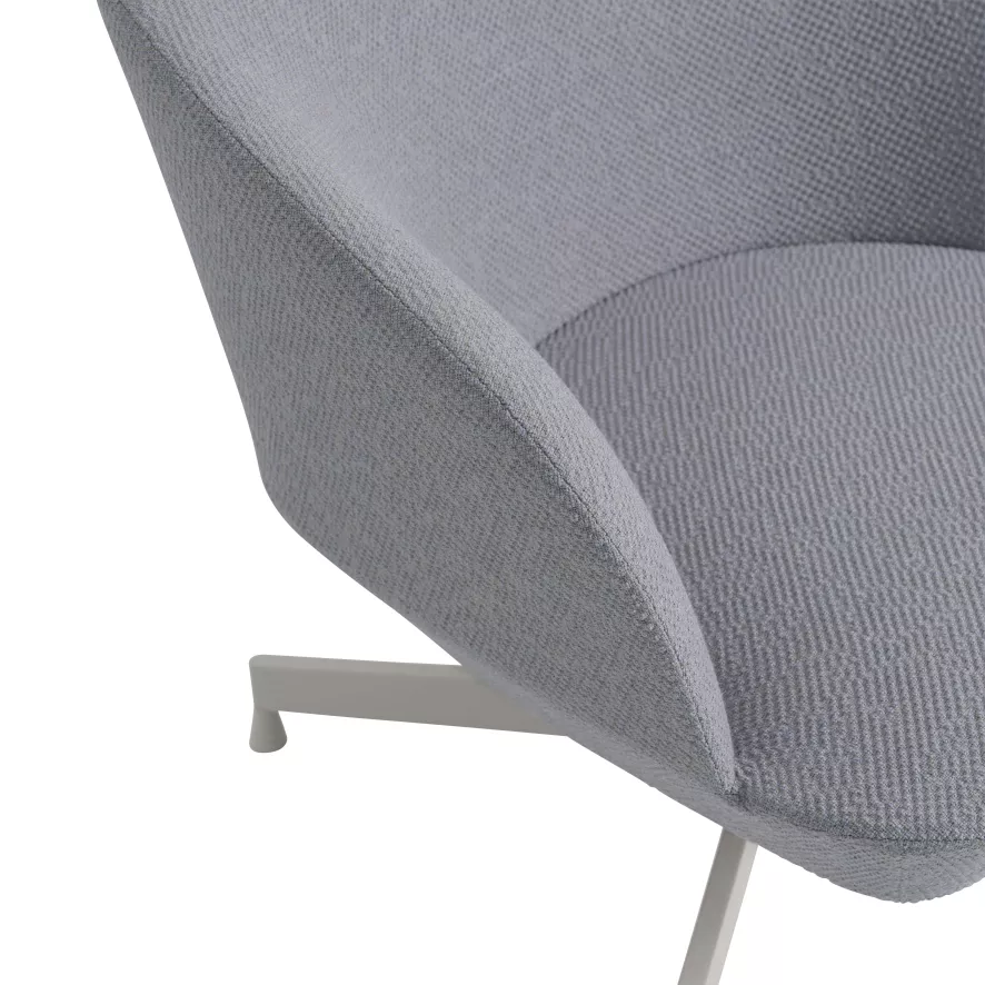 Muuto Oslo Swivel Fauteuil Vidar 146 Grijs Onderstel 5 Muuto Oslo Swivel Fauteuil Vidar 146 Grijs Onderstel - Afbeelding 3