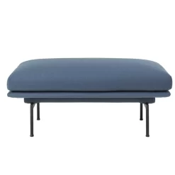 Muuto Outline Poef Vidar 733, Onderstel Zwart