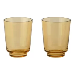 Muuto Raise Glas 0.3L Set Van 2 Burnt Orange