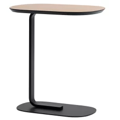 Muuto Relate Bijzettafel 60.5 Oak/Black