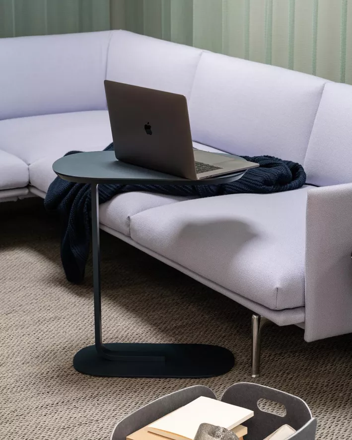 Muuto Relate Bijzettafel 60.5 Blue Grey 10 Muuto Relate Bijzettafel 60.5 Blue Grey - Afbeelding 8