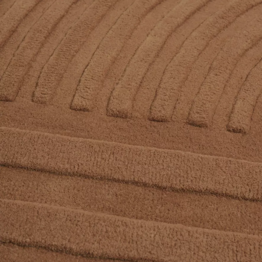 Muuto Relevo Vloerkleed 240x170 Burnt Orange 15 Muuto Relevo Vloerkleed 240x170 Burnt Orange - Afbeelding 13