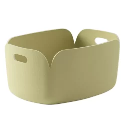 Muuto Restore Opbergmand Beige Groen