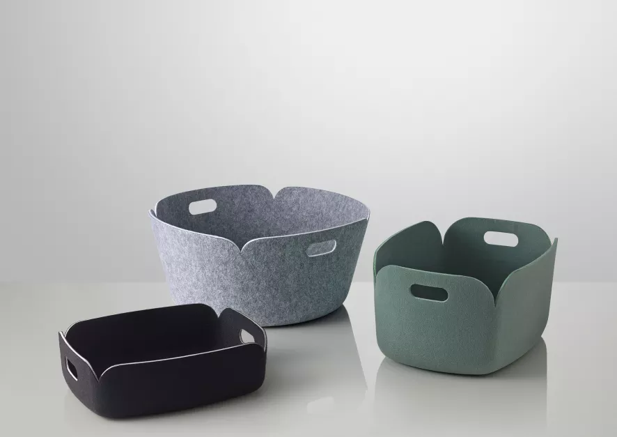 Muuto Restore Round Opbergmand Midnight Blue 4 Muuto Restore Round Opbergmand Midnight Blue - Afbeelding 2