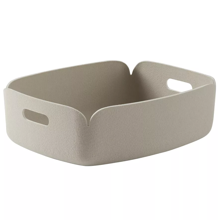 Muuto Restore Tray Opbergmand Sand 3 Muuto Restore Tray Opbergmand Sand