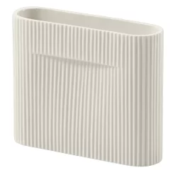 Muuto Ridge Vaas 16.5 Off-white