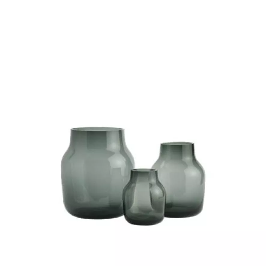 Muuto Silent Vaas 20 Dark Green 16 Muuto Silent Vaas 20 Dark Green - Afbeelding 14