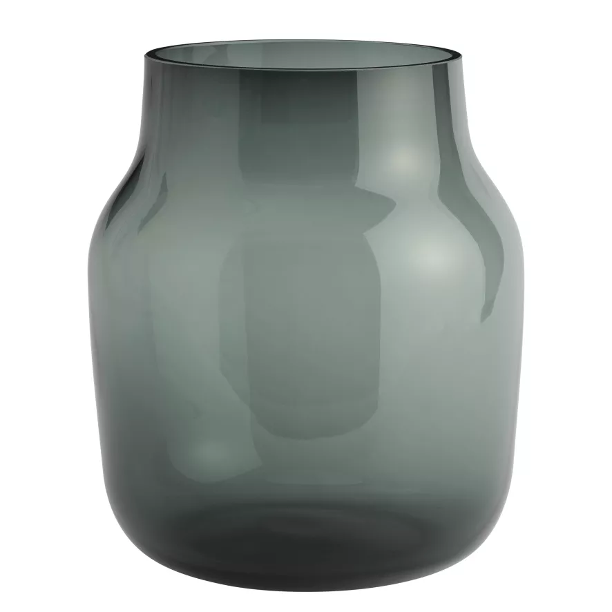 Muuto Silent Vaas 20 Dark Green 3 Muuto Silent Vaas 20 Dark Green