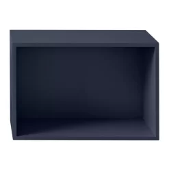 Muuto Stacked 2.0 Kast Met Backboard Large Donkerblauw