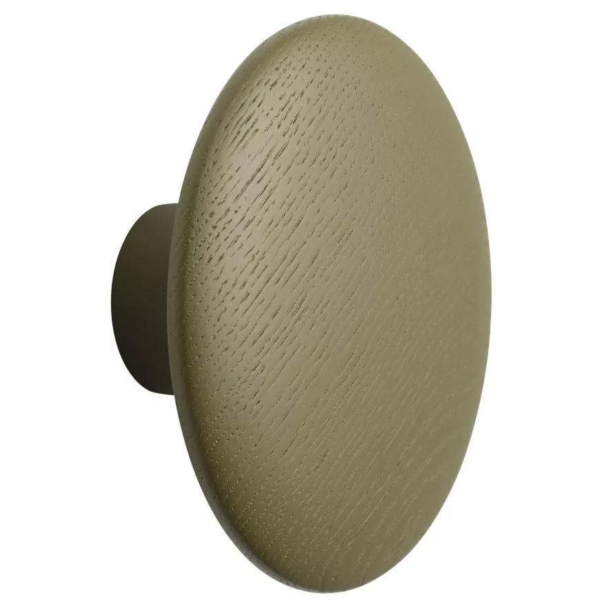 Muuto The Dots Haak Ø13 Bruin Groen 3 Muuto The Dots Haak Ø13 Bruin Groen