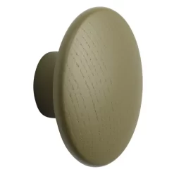 Muuto The Dots Haak Ø6.5 Bruin Groen