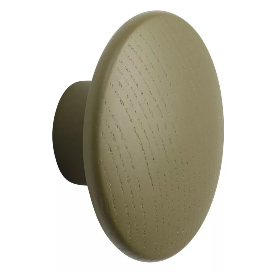 Muuto The Dots Haak Ø6.5 Bruin Groen 3 Muuto The Dots Haak Ø6.5 Bruin Groen