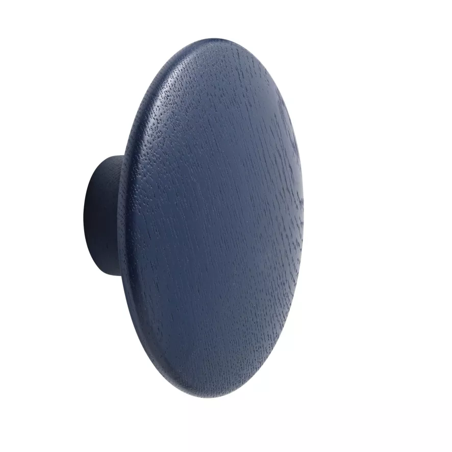 Muuto The Dots Haak 13cm Midnight Blue 3 Muuto The Dots Haak 13cm Midnight Blue
