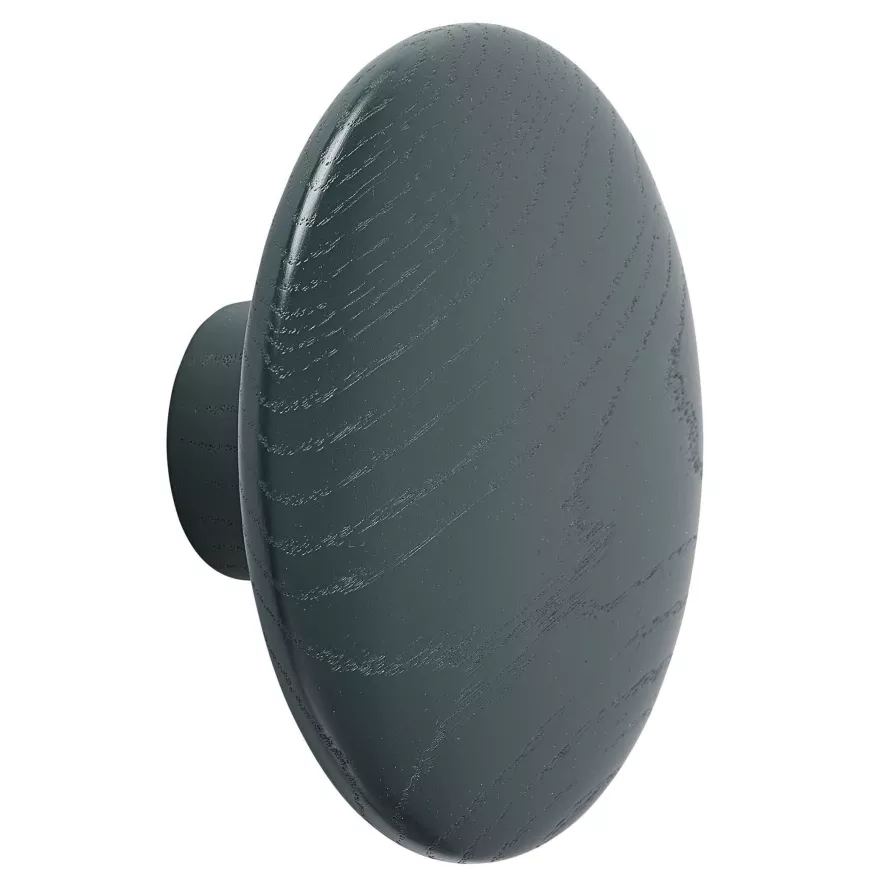 Muuto The Dots Haak 13cm Dark Green 3 Muuto The Dots Haak 13cm Dark Green