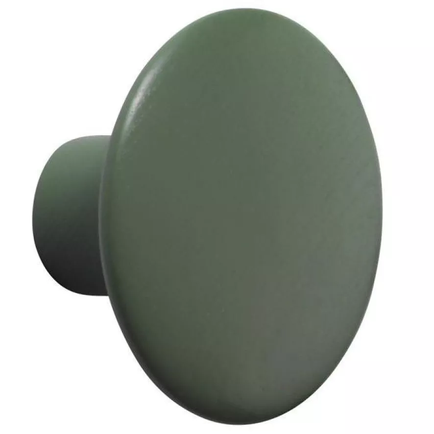 Muuto The Dots Haak Ø9 Dusty Green 3 Muuto The Dots Haak Ø9 Dusty Green