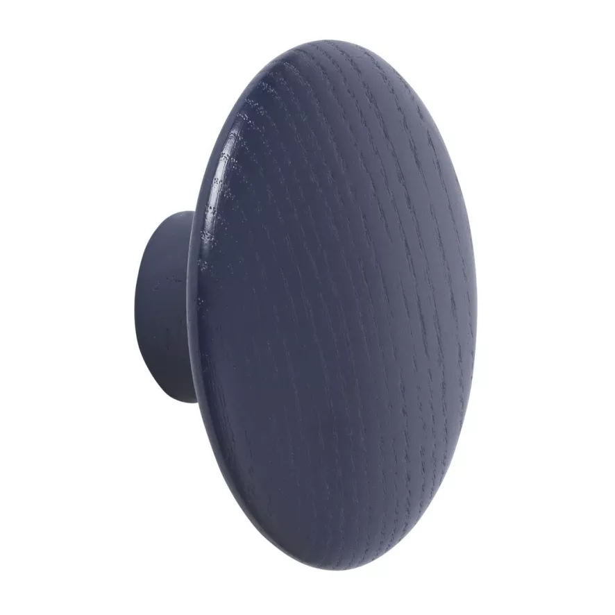 Muuto The Dots Haak Ø6.5 Midnight Blue 3 Muuto The Dots Haak Ø6.5 Midnight Blue