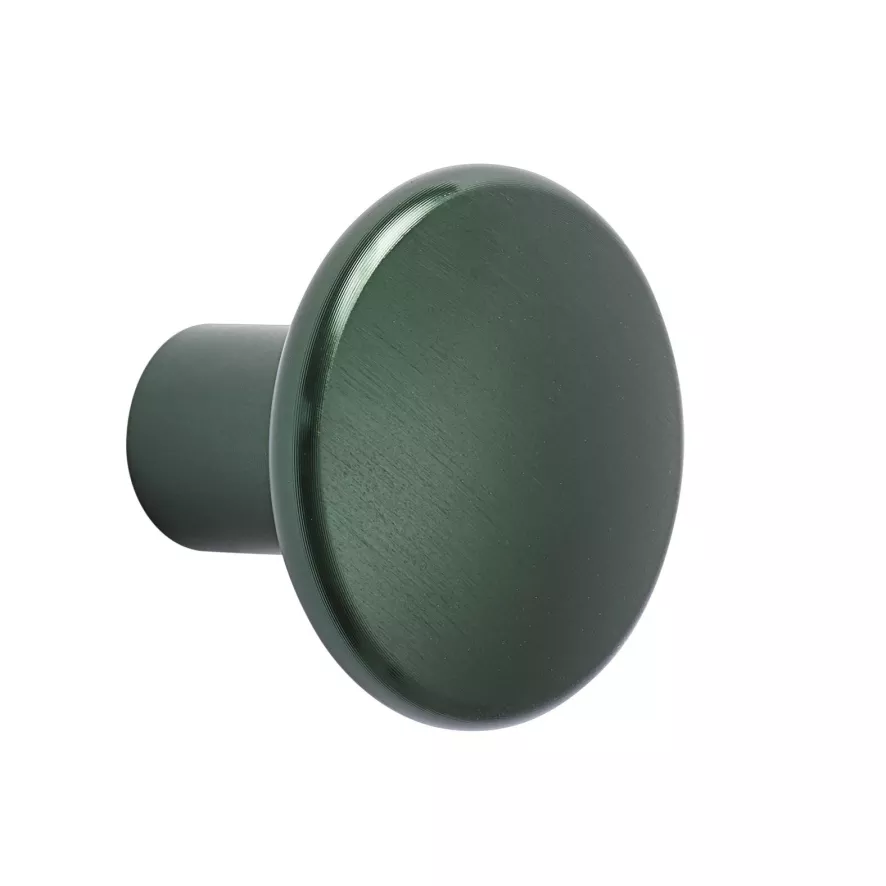Muuto The Dots Metal Haak 2.7cm Dark Green 3 Muuto The Dots Metal Haak 2.7cm Dark Green