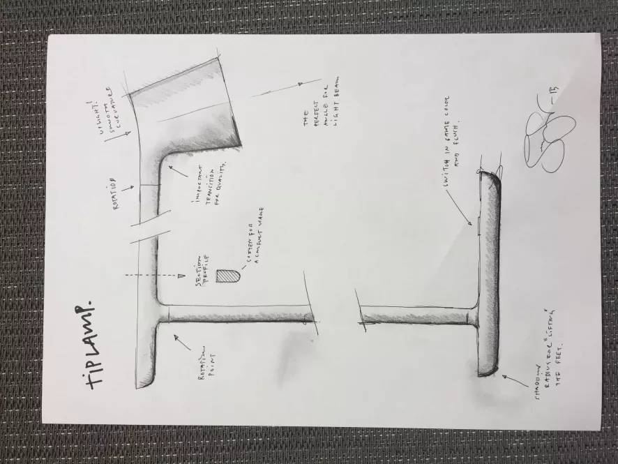 Muuto Tip Tafellamp LED Grijs 9 Muuto Tip Tafellamp LED Grijs - Afbeelding 7