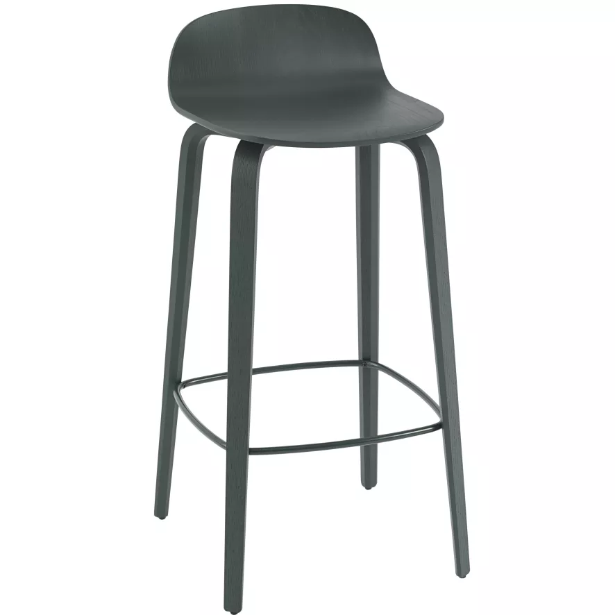 Muuto Visu Barkruk 75cm Donkergroen 3 Muuto Visu Barkruk 75cm Donkergroen