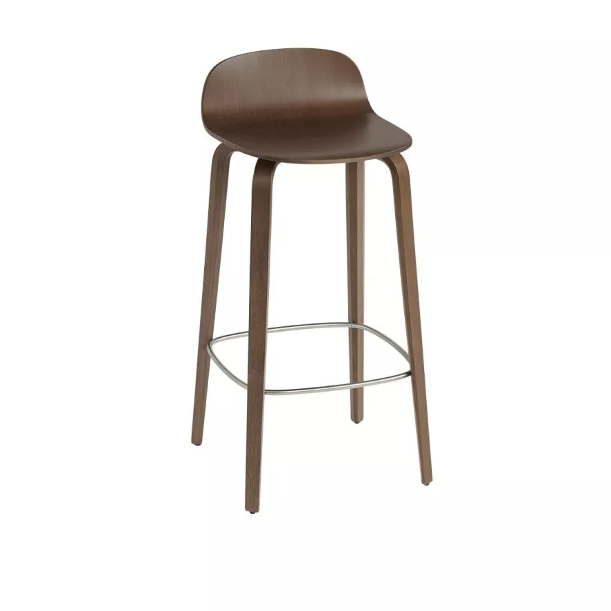 Muuto Visu Barkruk 75cm Stained Dark Brown 3 Muuto Visu Barkruk 75cm Stained Dark Brown