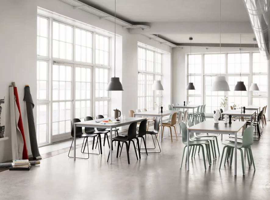 Muuto Visu Wood Gestoffeerde Stoel Zwart 5 Muuto Visu Wood Gestoffeerde Stoel Zwart - Afbeelding 3