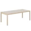 Muuto Workshop Tafel 200x92cm Warm Grey Linoleum/Oak