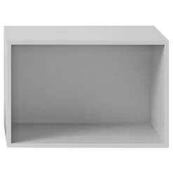 Muuto Stacked 2.0 Kast Met Backboard Large Lichtgrijs