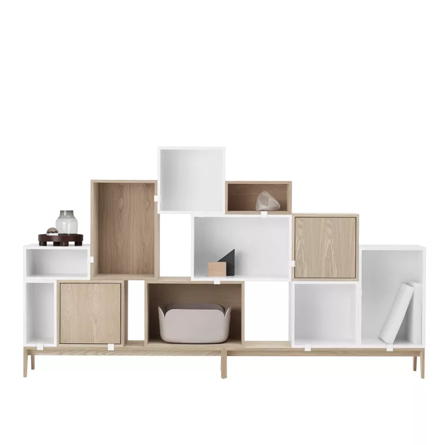 Muuto Stacked 2.0 Kast Met Backboard Large Wit 10 Muuto Stacked 2.0 Kast Met Backboard Large Wit - Afbeelding 8