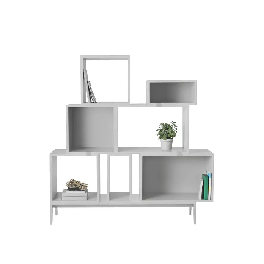 Muuto Stacked 2.0 Kast Met Backboard Large Lichtgrijs 17 Muuto Stacked 2.0 Kast Met Backboard Large Lichtgrijs - Afbeelding 15