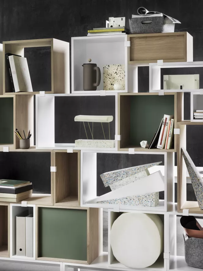 Muuto Stacked 2.0 Kast Met Backboard Medium Lichtgrijs 10 Muuto Stacked 2.0 Kast Met Backboard Medium Lichtgrijs - Afbeelding 8