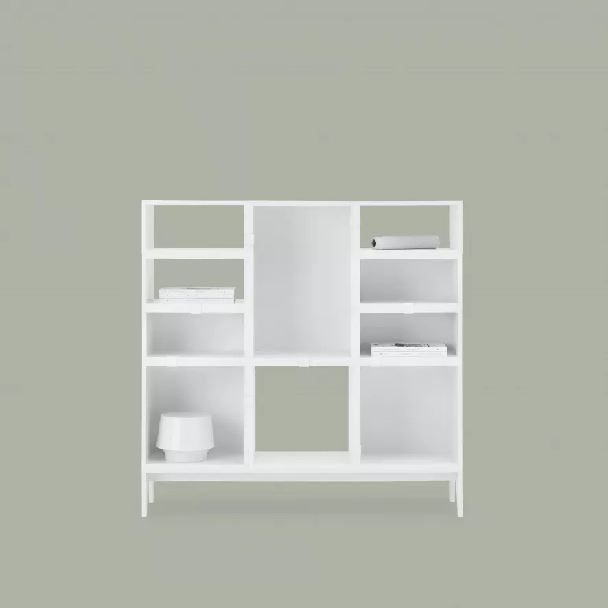 Muuto Stacked 2.0 Kast Met Backboard Medium Lichtgrijs 9 Muuto Stacked 2.0 Kast Met Backboard Medium Lichtgrijs - Afbeelding 7